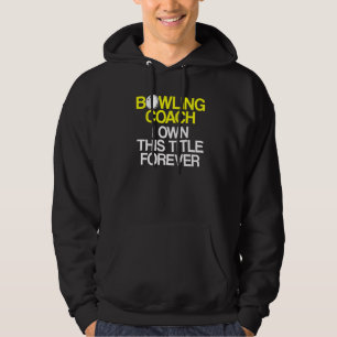 Veste À Capuche Instructeur d'équipe de Bowling Coach Player 6