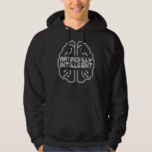 Veste À Capuche Intelligence artificielle Données Cerveau Couche C