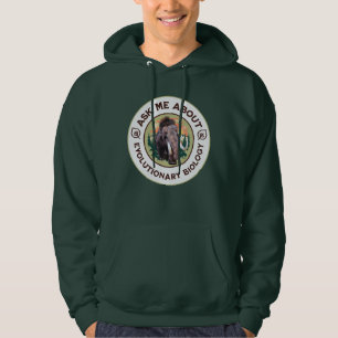 Veste À Capuche Interrogez-moi sur la biologie évolutive Woolly Ma