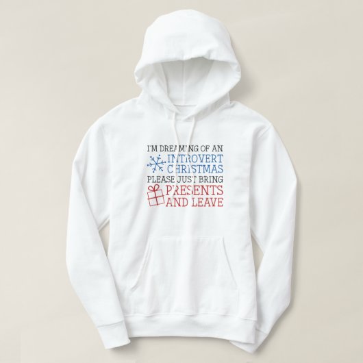 Veste À Capuche Introduire Noël (Design devant)