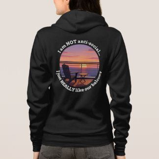 Veste À Capuche Introverted Cruise Spouse Balcony Premium Hoodie