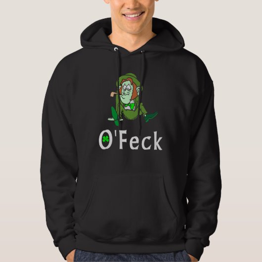 Veste À Capuche Irlandais drôle d'O'Feck (Devant)