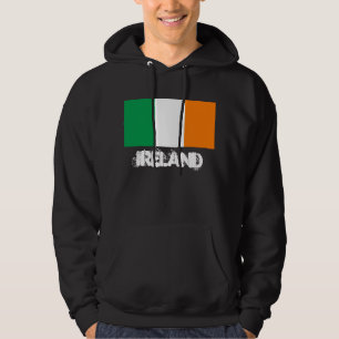 Veste À Capuche Irlande avec drapeau irlandais (Saint Patrick's Da