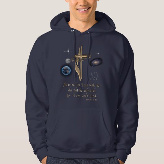 VESTE À CAPUCHE ISAIAH 41:10 (Devant)