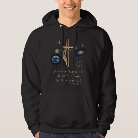 VESTE À CAPUCHE ISAIAH 41:10 (Devant)