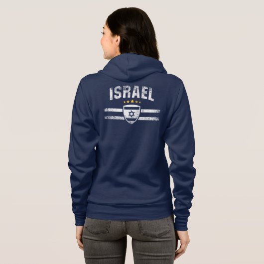 Veste À Capuche Israël (Dos entier)