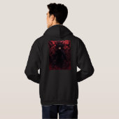 Veste À Capuche Itachi Uchiha Illusionniste de Corbeaux (Dos entier)