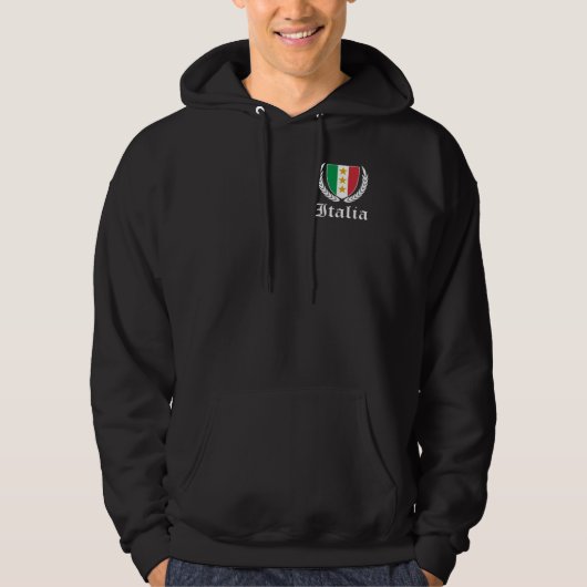 Veste À Capuche Italia Crest (Devant)