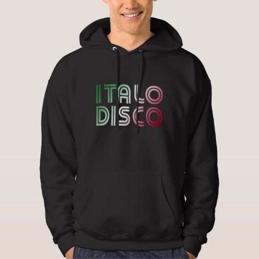 Veste À Capuche Italo Disco (Devant)