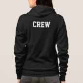 Veste À Capuche ITC CREW impression ronde (Dos)