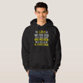 Veste À Capuche J'adore Gagner (Devant entier)