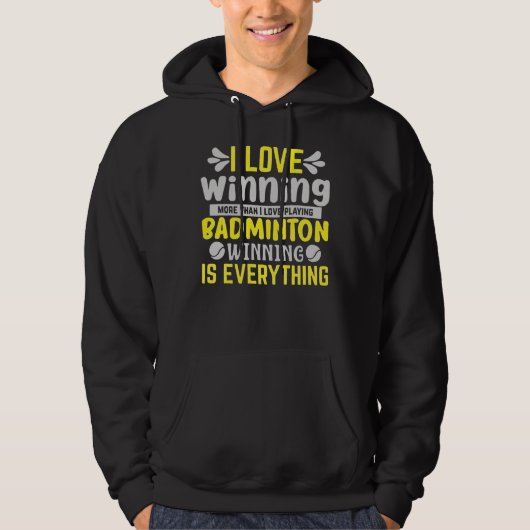 Veste À Capuche J'adore Gagner (Devant)