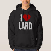 VESTE À CAPUCHE J'ADORE LE SUIF (Devant)