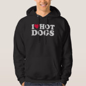 Veste À Capuche J'adore les hot-dogs (Devant)