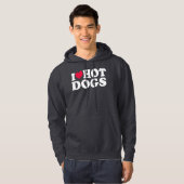 Veste À Capuche J'adore les Hot Dogs (Devant entier)