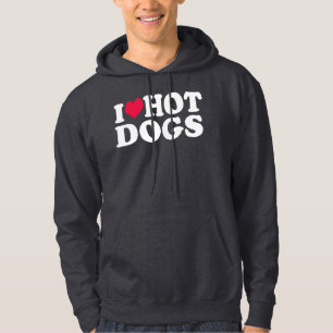 Veste À Capuche J'adore les Hot Dogs