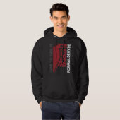 Veste À Capuche J'adore l'odeur du formaldéhyde Science médico-lég (Devant entier)