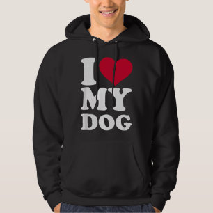Veste À Capuche J'adore mon chien