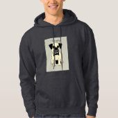 Veste À Capuche J'adore mon Pug (Devant)