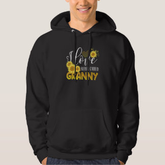 Veste À Capuche J'adore qu'on m'appelle Grand-mère Tournesol  Fête