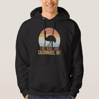 Veste À Capuche J'adore simplement les casoars Coucher de soleil r