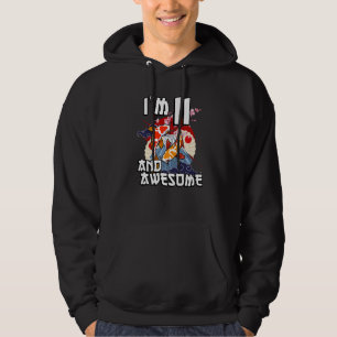 Veste À Capuche J'ai 11 ans et merveilleux Japonais Carp Koi Poiss