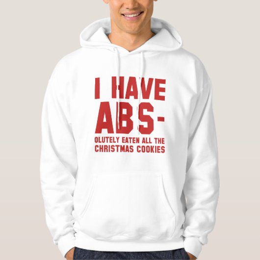 Veste À Capuche J'Ai Des Abs (Devant)
