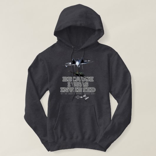 VESTE À CAPUCHE J'AI ÉTÉ INVERSÉ (Design devant)