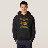 Veste À Capuche J'ai l'air de vous écouter ma mouche (Devant entier)