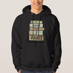 Veste À Capuche J'Ai Lu Ce Que Je Veux Livres Interdits Livre Sema