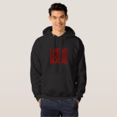 Veste À Capuche J'Ai Lu Des Livres Interdits (Devant entier)
