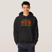 Veste À Capuche J'Ai Mis Le Pro En Procrastination (Devant entier)