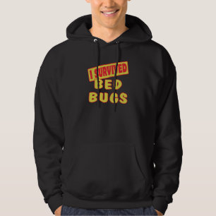 VESTE À CAPUCHE J'AI SURVÉCU À DES CHIENS DE LIT