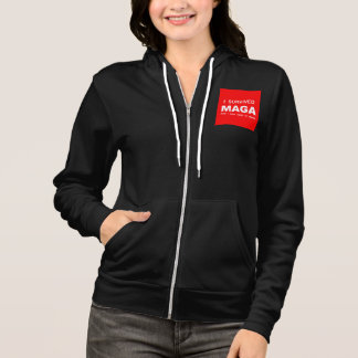 Veste À Capuche J'ai survécu à MAGA