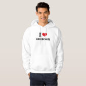 Veste À Capuche J'aime Cincinnati (Devant entier)