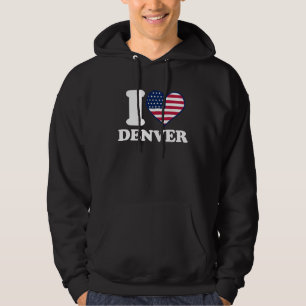 Veste À Capuche J'aime Denver I heart Denver