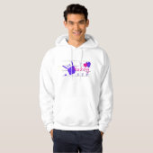 Veste À Capuche J'aime enseigner ASL - sweatshirt (Devant entier)