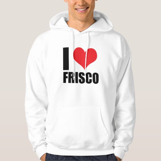 Veste À Capuche J'aime Frisco (Devant)
