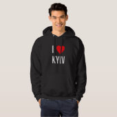 Veste À Capuche J'aime Kiev (Devant entier)
