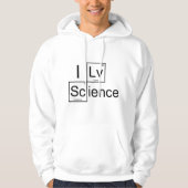 Veste À Capuche J'aime la science (Devant)
