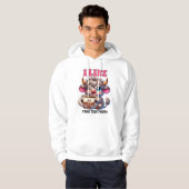Veste À Capuche J'aime le café plus que les gens (Devant entier)