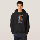 Veste À Capuche J'Aime Les Chats Et L'Espace Chat & Espace (Devant entier)