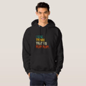Veste À Capuche J'aime les choses qui vont Pew Pew Pew Funny Gun (Devant entier)