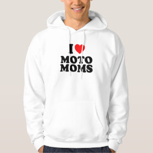 Veste À Capuche j'aime les mamans moto