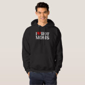 Veste À Capuche J'Aime Les Moms Chaudes (Devant entier)