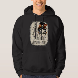 Veste À Capuche J'Aime Les Spectacles De Meurtres Comfy Vêtements
