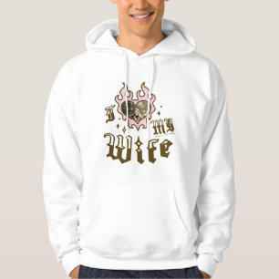 Veste À Capuche J'aime ma femme - Brown - DingusDesign