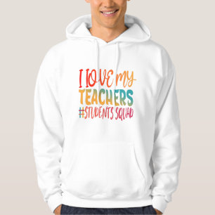 VESTE À CAPUCHE J'AIME MES PROFESSEURS.