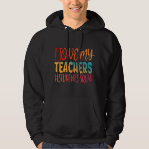 VESTE À CAPUCHE J'AIME MES PROFESSEURS.