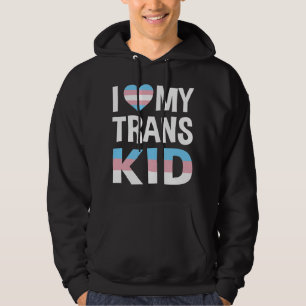 Veste À Capuche J'Aime Mon Enfant Transgenre